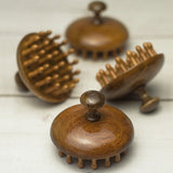 Natural Black Gold Sandalwood Wooden Massage Comb